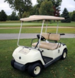 9810- 2005 YAMAHA MODEL G22A GAS POWERED GOLF CART W/CANOPY