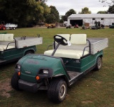 9824- YAMAHA GAS GOLF CART W/ALUMINUM DUMP BED