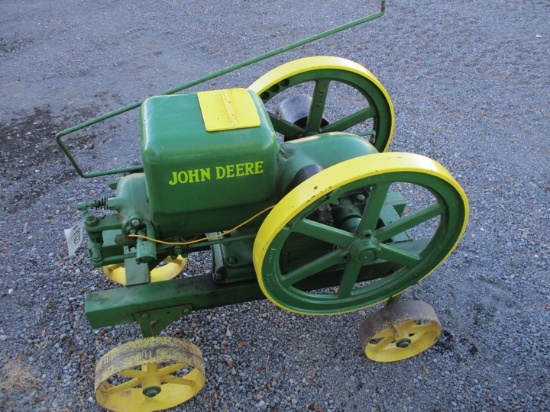 91327-JOHN DEERE 3 HP ENGINE, ON TRUCKS