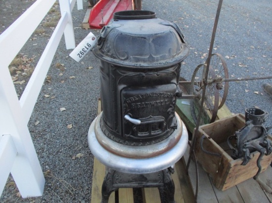 91392-GREAT WESTERN UPRIGHT STOVE