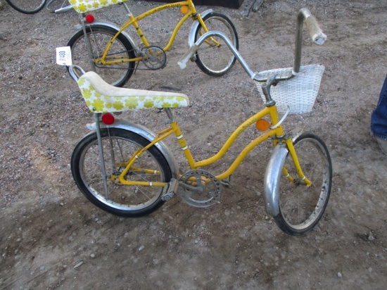 91480-JOHN DEERE GIRLS YELLOW BANANA BIKE