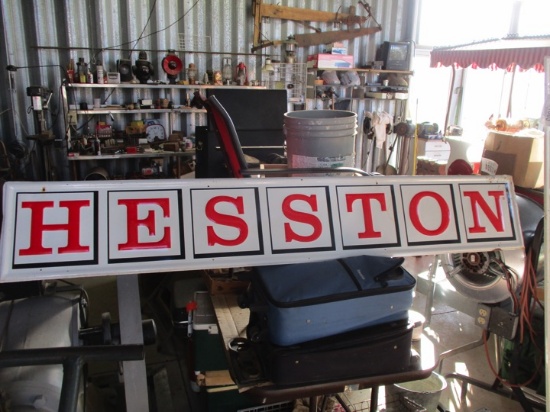 91504-HESSTON METAL SIGN