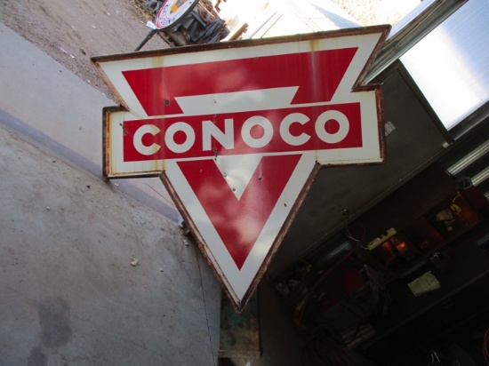 91515-CONOCO PORCELAIN SIGN