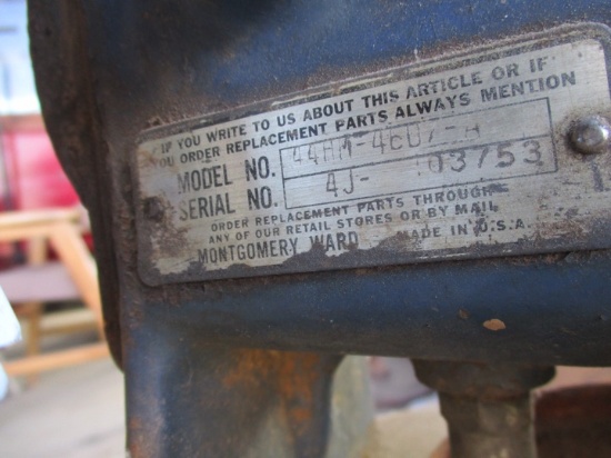 91538-MONTGOMERY WARD CREAM SEPARATOR