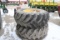 11176- 18.4 X 26 TIRES WITH RIMS
