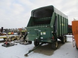 11450- BADGER FORAGE WAGON, 16'