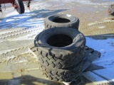 11715- (4) SKID LOADER TIRES