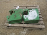 11733- (6) JOHN DEERE SUITCASE WEIGHTS