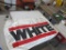 14061-WHITE TRACTOR BANNER