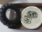 14152-OLIVER ASH TRAY AND FIRESTONE ASH TRAY