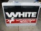 14223-WHITE OUTDOOR POWER SIGN