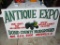 14233-ANTIQUE EXPO SIGN