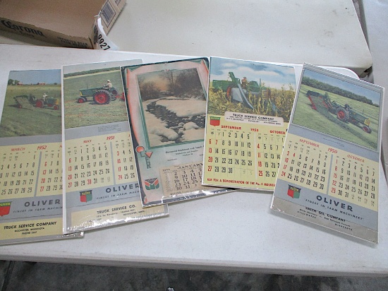 9901-OLIVER CALENDARS