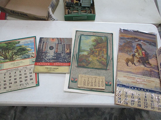 9905-FLAT OF MISC OLIVER CALENDARS