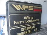 14200-WHITE FARM EQ SIGN