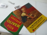14221-OLIVER SIGN AND POSTER