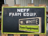 14226-WHITE FARM EQ SIGN