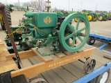 12128-MCCORMICK DEERING 1 1/2 HORSEPOWER HIT N MISS ENGINE