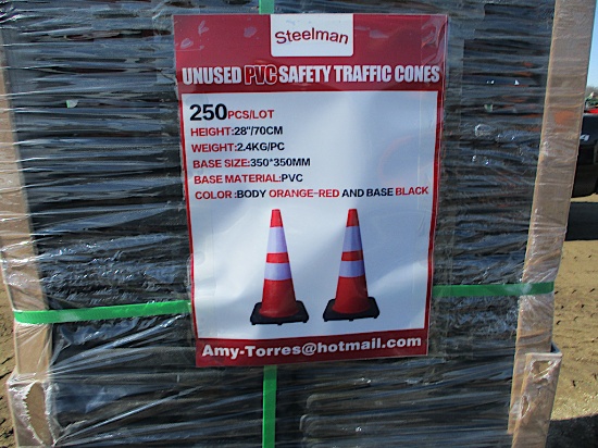12240- 250 PIECE SAFETY CONE SET