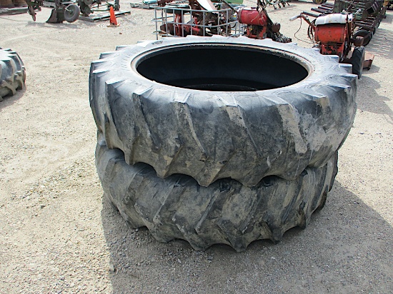 12686-PAIR OF 15.5-38 TIRES