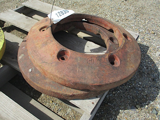 12835-F&H REAR WHEEL WEIGHTS