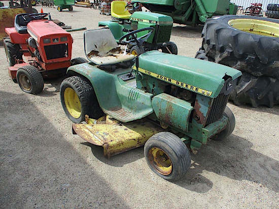 12901-JD 110 L&G TRACTOR W/ DECK