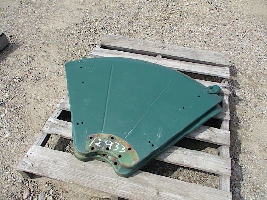 12933-PAIR OF CLAMSHELL FENDERS
