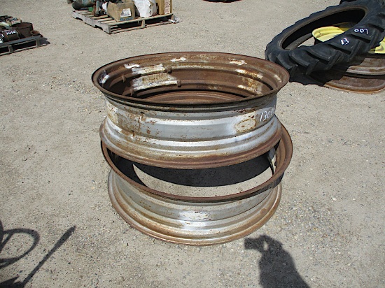 13008-PAIR OF 38" DOUBLE BEVEL RIMS