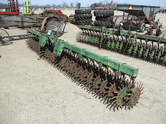13450-JD MODEL 400 ROTARY HOE, 15'