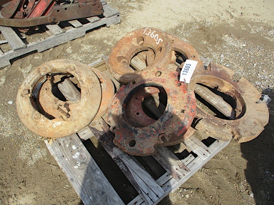 13605-PALLET OF MISC WHEEL WEIGHTS