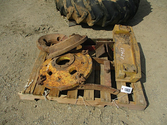 13625-PALLET OF MISC WEIGHTS