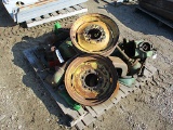 10734-PALLET OF MISC JD PARTS