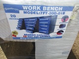 12227-7FT 20 DRAWER WORK BENCH TOOL BOX