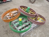 12527-PALLET OF MISC STEEL WHEELS