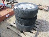 12848-PALLET OF USED CAR TIRES