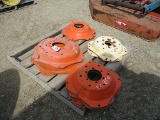 12850-PALLET OF WHEEL CENTERS