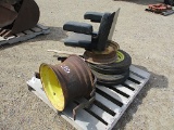 12851-PALLET OF MISC TIRES & WHEELS