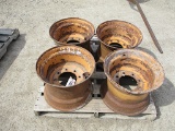 12926-PALLET OF SKID STEER RIMS