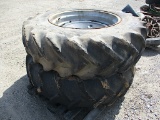 13324-PAIR OF 16.9-30 TIRES AND RIMS