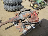 13802-PALLET OF MISC PARTS AND REAR AXLE