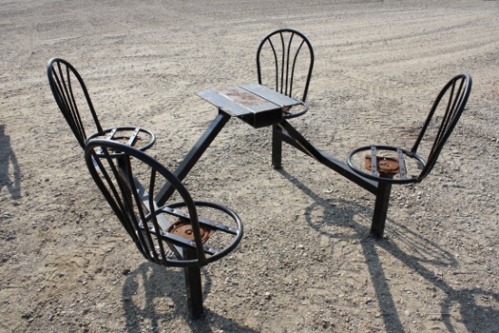 16955-STEEL PICNIC TABLE BASE