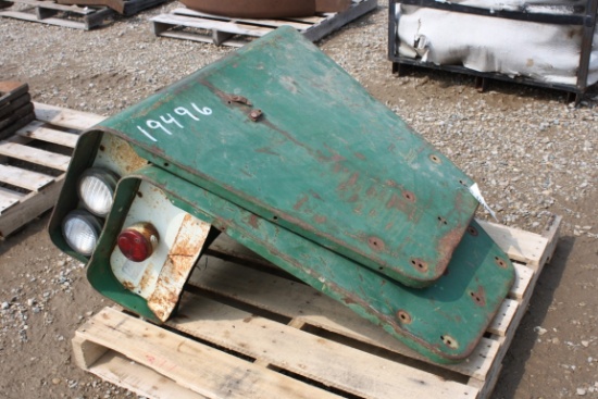 19496-(2) OLIVER FLAT TOP FENDERS
