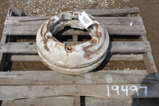 19497-(2) FORD REAR WHEEL WEIGHTS