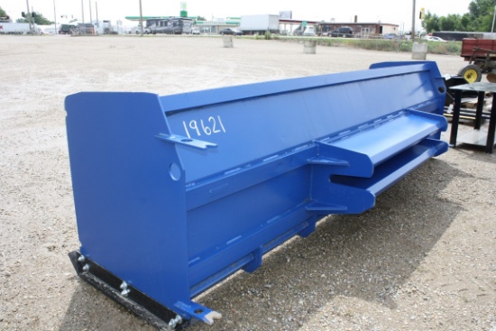 19621-13'9" STEEL SNOW PUSHER FOR PAYLOADER