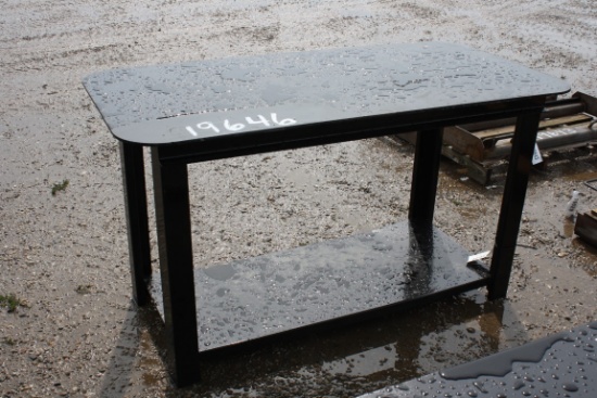 19646-57"X29" STEEL WORK BENCH