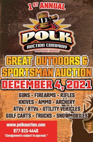 1st Annual Great Outdoors & Sportsman Auction