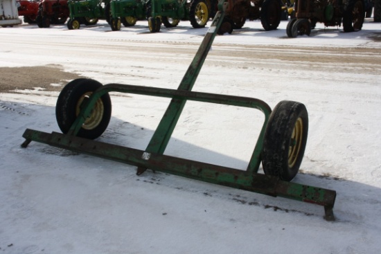 22336-JOHN DEERE DOUBLE HAY RAKE CART
