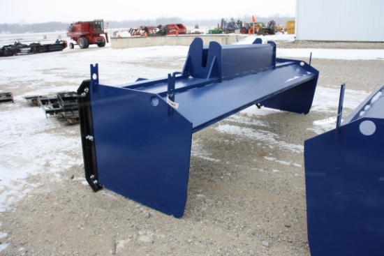 22382-LOADER/BACKHOE SNOW PUSHER ATTACHMENT