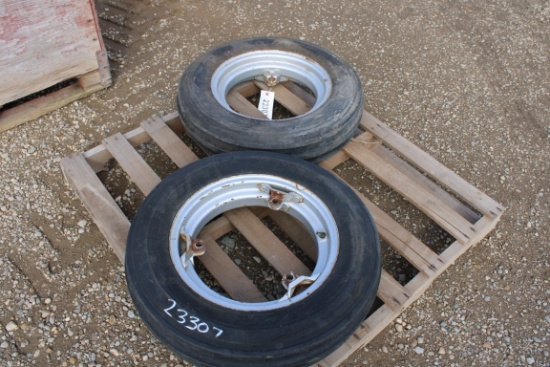 23307-(2) IH FRONT WHEELS