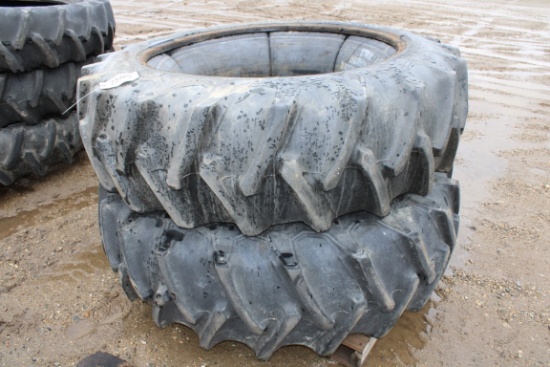 23389-(2) 15.5-38 TIRES